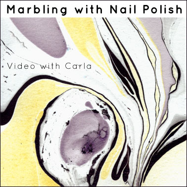 Marbling with Nail Polish – Tutorial